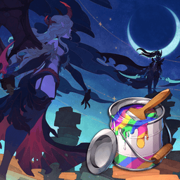 Dota 2 QoP vs PA Background Skin